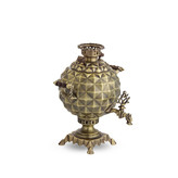 سماور زغالی مدل پالیگان انتیک شتربان