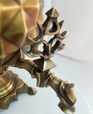 سماور زغالی مدل پالیگان انتیک شتربان