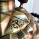 سماور زغالی مدل پالیگان انتیک شتربان